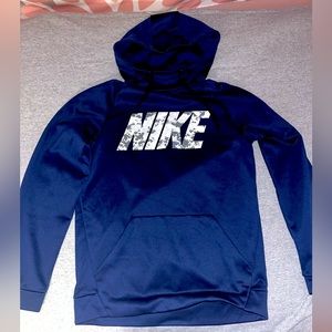 Nike Navy Camo Hoodie